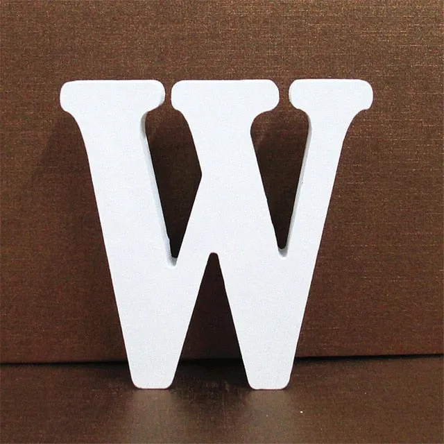 Anal DB Global Surplus 1pc 10CMX10CM White Wooden Letter English Alphabet DIY Personalised Name Design Art Craft Free Standing Heart Wedding Home Decor Anal DB Global Surplus 1pc 10CMX10CM White Wooden Letter English Alphabet DIY Personalised Name Design Art Craft Free Standing Heart Wedding Home Decor