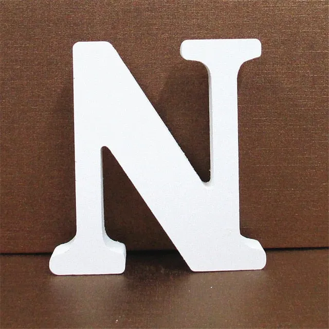 Anal DB Global Surplus 1pc 10CMX10CM White Wooden Letter English Alphabet DIY Personalised Name Design Art Craft Free Standing Heart Wedding Home Decor Anal DB Global Surplus 1pc 10CMX10CM White Wooden Letter English Alphabet DIY Personalised Name Design Art Craft Free Standing Heart Wedding Home Decor