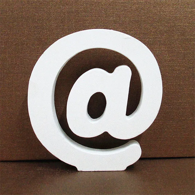 Anal DB Global Surplus 1pc 10CMX10CM White Wooden Letter English Alphabet DIY Personalised Name Design Art Craft Free Standing Heart Wedding Home Decor Anal DB Global Surplus 1pc 10CMX10CM White Wooden Letter English Alphabet DIY Personalised Name Design Art Craft Free Standing Heart Wedding Home Decor