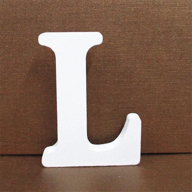Anal DB Global Surplus 1pc 10CMX10CM White Wooden Letter English Alphabet DIY Personalised Name Design Art Craft Free Standing Heart Wedding Home Decor Anal DB Global Surplus 1pc 10CMX10CM White Wooden Letter English Alphabet DIY Personalised Name Design Art Craft Free Standing Heart Wedding Home Decor