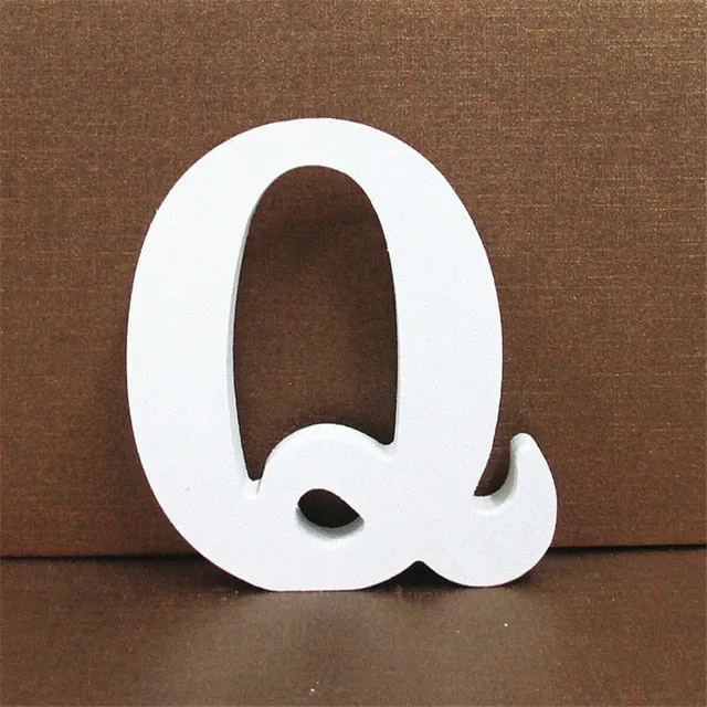 Anal DB Global Surplus 1pc 10CMX10CM White Wooden Letter English Alphabet DIY Personalised Name Design Art Craft Free Standing Heart Wedding Home Decor Anal DB Global Surplus 1pc 10CMX10CM White Wooden Letter English Alphabet DIY Personalised Name Design Art Craft Free Standing Heart Wedding Home Decor