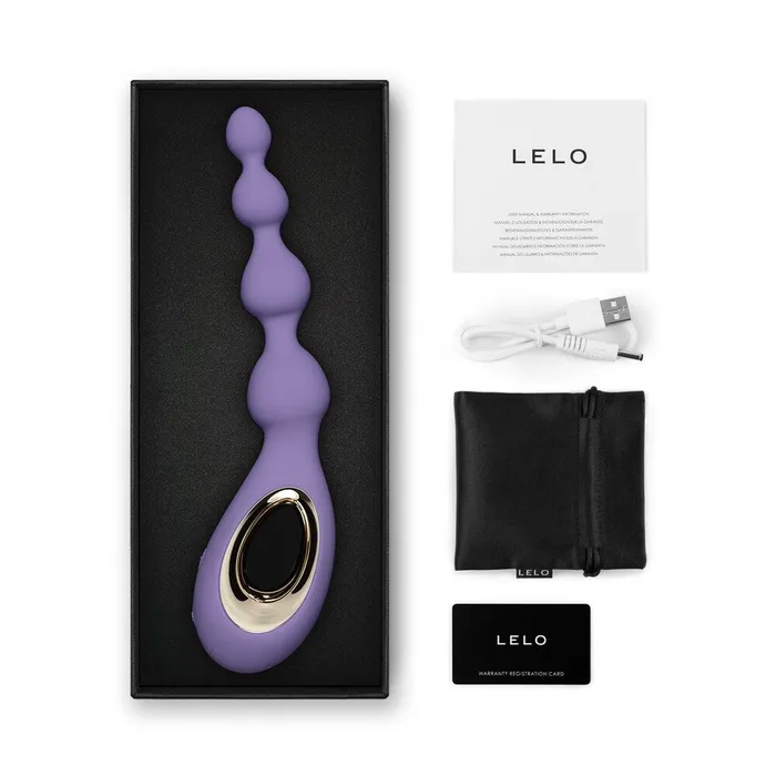 Anal Lelo Lelo Soraya Anal Beads Massager Violet Dusk Anal Lelo Lelo Soraya Anal Beads Massager Violet Dusk