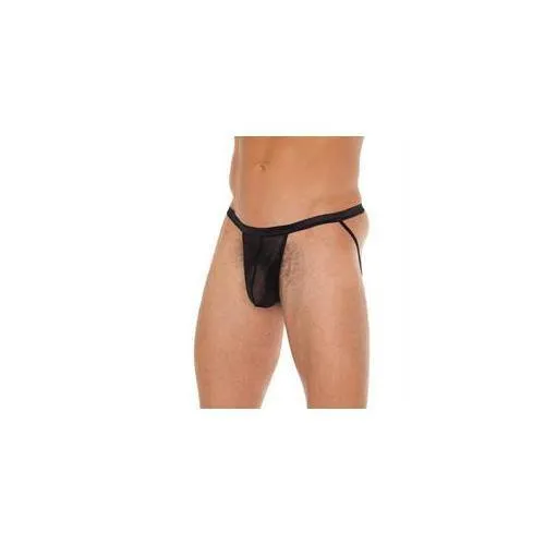 Anal Mens Black Pouch With Jockstraps Rimba