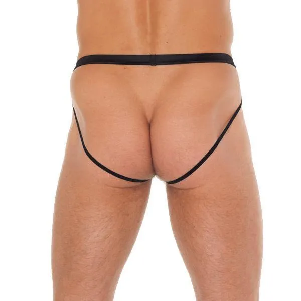 Anal Mens Black Pouch With Jockstraps Rimba Anal Mens Black Pouch With Jockstraps Rimba