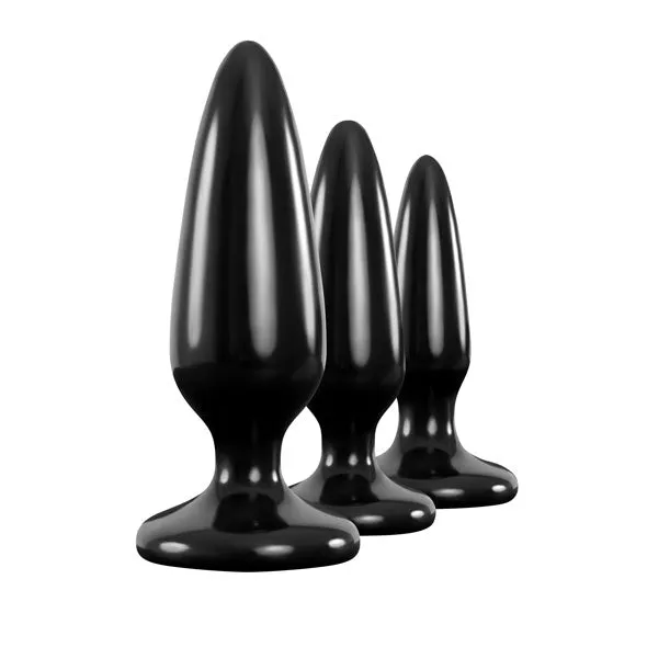 Anal Renegade Pleasure Plug 3pc Trainer Kit NS Novelties