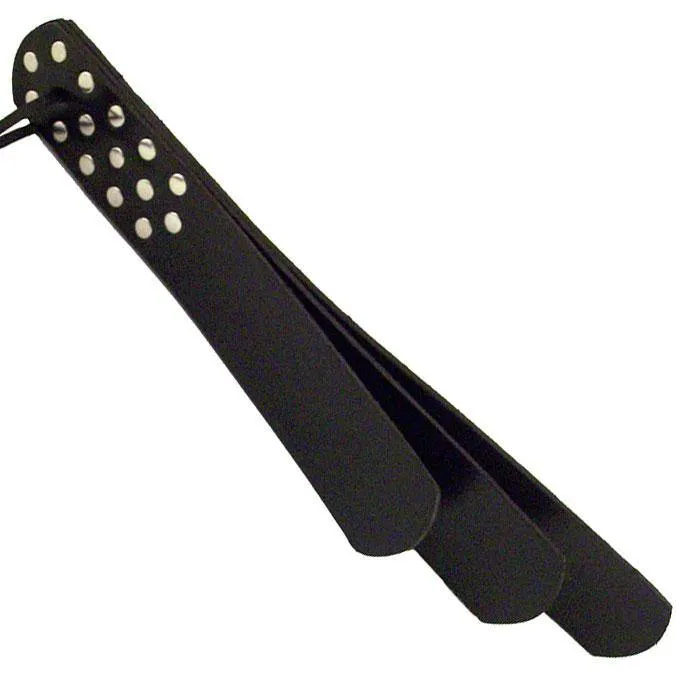 Anal Rouge Garments Rouge Garments Three Flap Paddle Black
