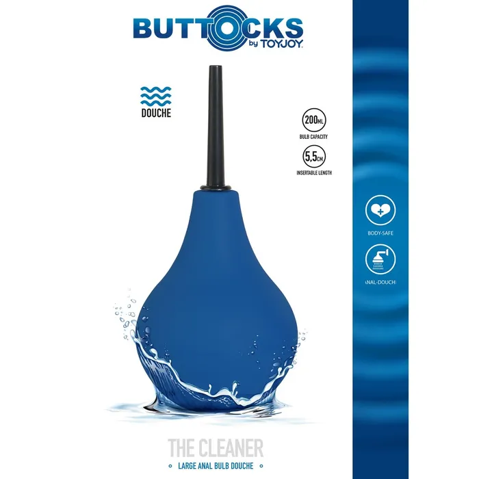 Anal Toy Joy Sex Toys ToyJoy Buttocks The Cleaner Douche 200ml Anal Toy Joy Sex Toys ToyJoy Buttocks The Cleaner Douche 200ml