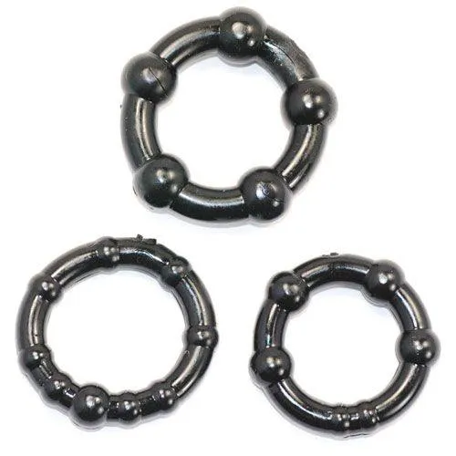 Anal Various Toy Brands Stay Hard Beaded Cockrings
