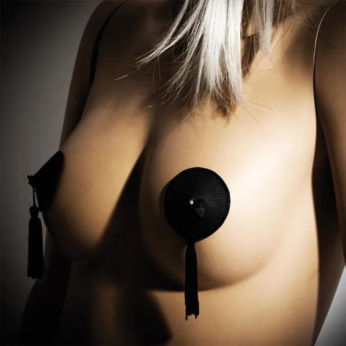 Bijoux Indiscrets Leather Burlesque Tassled Pasties Bijoux Indiscrets Restraints