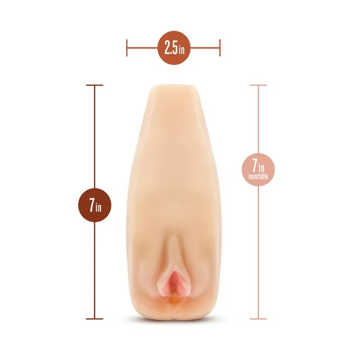 Blush Novelties Male Sex Toys M Elite Soft and Wet Natasha Self Lubricating Masturbator Blush Novelties Male Sex Toys M Elite Soft and Wet Natasha Self Lubricating Masturbator