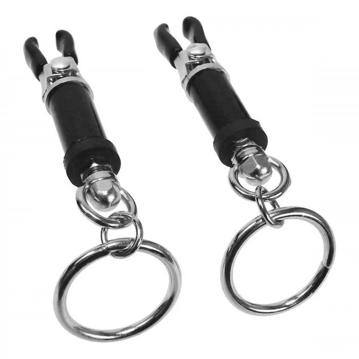 Bondage Ring Barrel Nipple Clamps So Luxe Couples