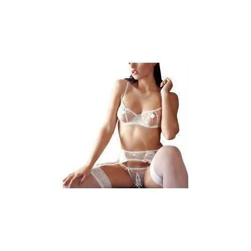 Cottelli Collection Male Sex Toys Cottelli Delicate Bra Set White Size 38BL Cottelli Collection Male Sex Toys Cottelli Delicate Bra Set White Size 38BL