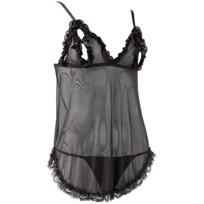 Cottelli Collection Male Sex Toys Cottelli Open Babydoll And String Back Size X Large Cottelli Collection Male Sex Toys Cottelli Open Babydoll And String Back Size X Large