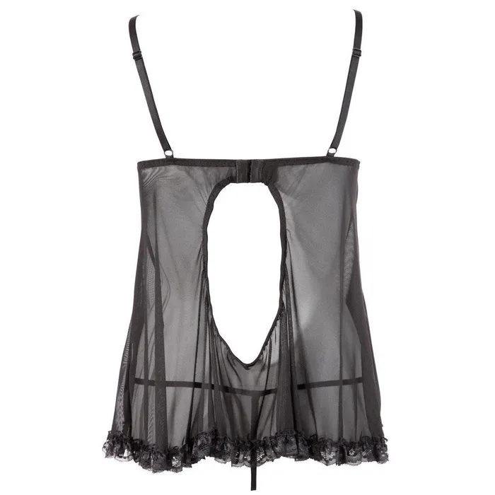 Cottelli Collection Male Sex Toys Cottelli Open Babydoll And String Back Size X Large Cottelli Collection Male Sex Toys Cottelli Open Babydoll And String Back Size X Large