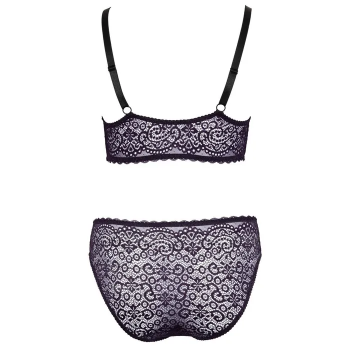 Cottelli Collection Teddies And Bodies Cottelli Curves Delicate Lace Bralette And Briefs Size XXXXL Cottelli Collection Teddies And Bodies Cottelli Curves Delicate Lace Bralette And Briefs Size XXXXL