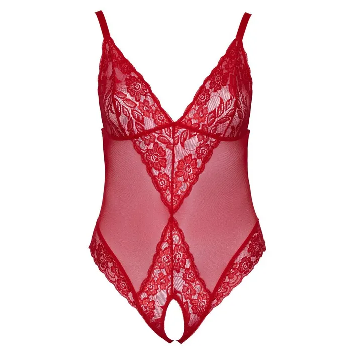 Cottelli Curves Crotchless Body Red Size XXXL Cottelli Collection Anal Cottelli Curves Crotchless Body Red Size XXXL Cottelli Collection Anal