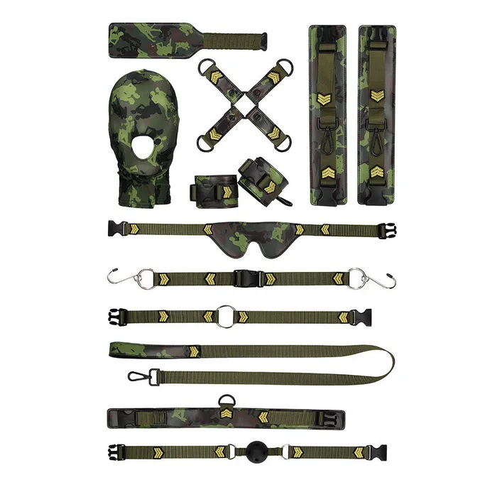Couples Army Bondage Kit Shots Toys