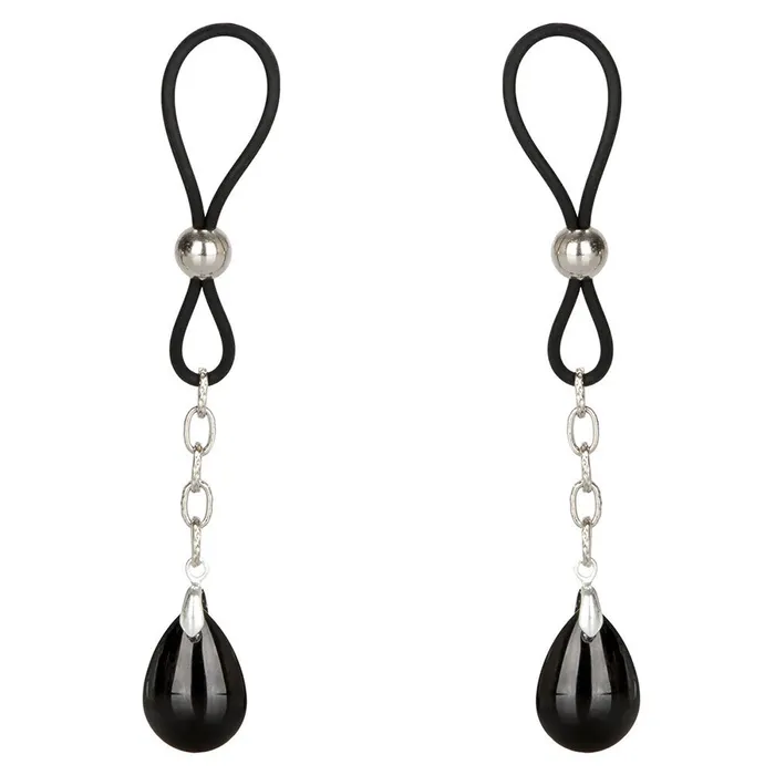 Couples Nipple Play NonPiercing Nipple Jewellery Onyx California Exotic