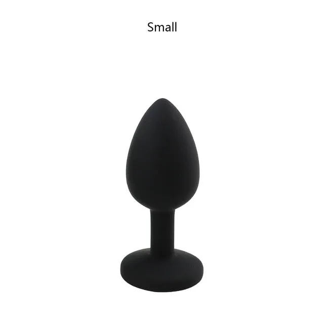 DB Global Surplus Anal SML 100Silicone Butt Plug Anal Plugs Unisex Sex Stopper 3 Different Size Adult Toys for MenWomen Anal Trainer For Couples SM DB Global Surplus Anal SML 100Silicone Butt Plug Anal Plugs Unisex Sex Stopper 3 Different Size Adult Toys for MenWomen Anal Trainer For Couples SM