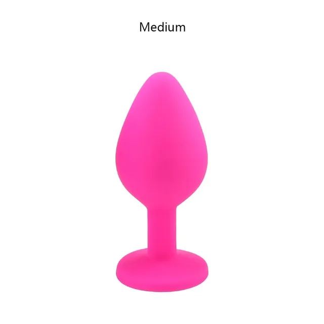DB Global Surplus Anal SML 100Silicone Butt Plug Anal Plugs Unisex Sex Stopper 3 Different Size Adult Toys for MenWomen Anal Trainer For Couples SM DB Global Surplus Anal SML 100Silicone Butt Plug Anal Plugs Unisex Sex Stopper 3 Different Size Adult Toys for MenWomen Anal Trainer For Couples SM