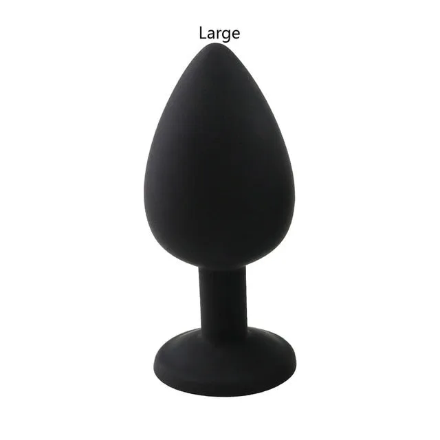 DB Global Surplus Anal SML 100Silicone Butt Plug Anal Plugs Unisex Sex Stopper 3 Different Size Adult Toys for MenWomen Anal Trainer For Couples SM DB Global Surplus Anal SML 100Silicone Butt Plug Anal Plugs Unisex Sex Stopper 3 Different Size Adult Toys for MenWomen Anal Trainer For Couples SM