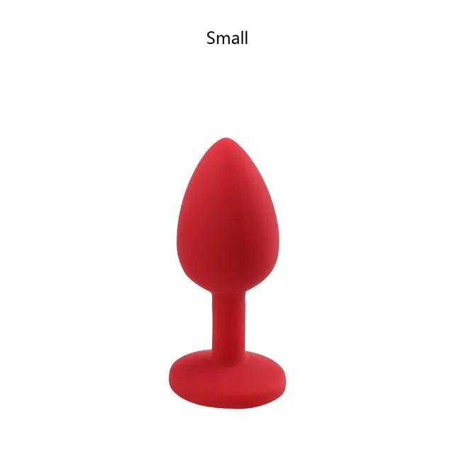 DB Global Surplus Anal SML 100Silicone Butt Plug Anal Plugs Unisex Sex Stopper 3 Different Size Adult Toys for MenWomen Anal Trainer For Couples SM DB Global Surplus Anal SML 100Silicone Butt Plug Anal Plugs Unisex Sex Stopper 3 Different Size Adult Toys for MenWomen Anal Trainer For Couples SM
