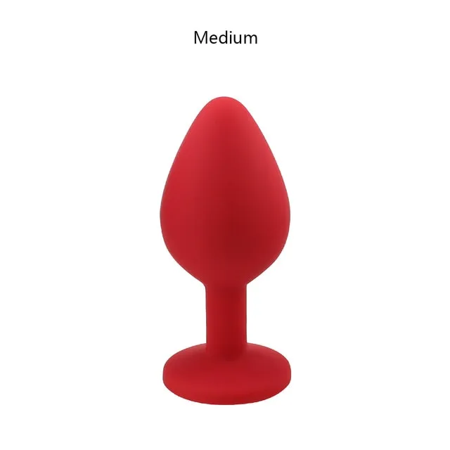 DB Global Surplus Anal SML 100Silicone Butt Plug Anal Plugs Unisex Sex Stopper 3 Different Size Adult Toys for MenWomen Anal Trainer For Couples SM DB Global Surplus Anal SML 100Silicone Butt Plug Anal Plugs Unisex Sex Stopper 3 Different Size Adult Toys for MenWomen Anal Trainer For Couples SM