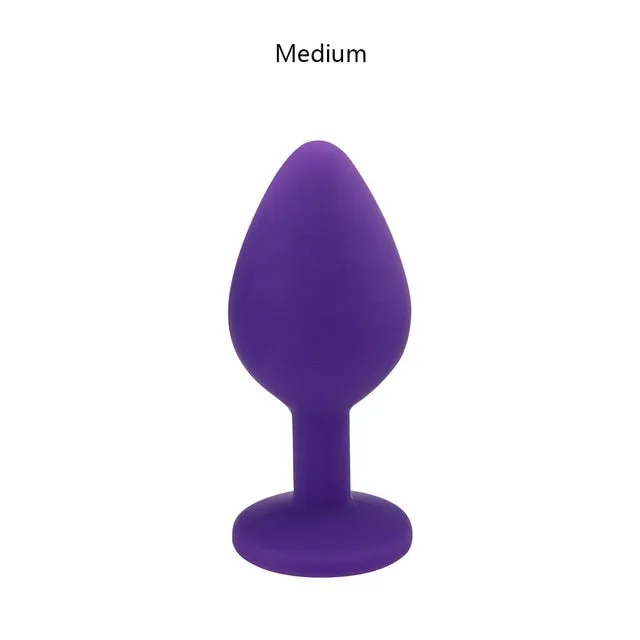 DB Global Surplus Anal SML 100Silicone Butt Plug Anal Plugs Unisex Sex Stopper 3 Different Size Adult Toys for MenWomen Anal Trainer For Couples SM DB Global Surplus Anal SML 100Silicone Butt Plug Anal Plugs Unisex Sex Stopper 3 Different Size Adult Toys for MenWomen Anal Trainer For Couples SM