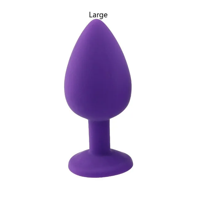 DB Global Surplus Anal SML 100Silicone Butt Plug Anal Plugs Unisex Sex Stopper 3 Different Size Adult Toys for MenWomen Anal Trainer For Couples SM DB Global Surplus Anal SML 100Silicone Butt Plug Anal Plugs Unisex Sex Stopper 3 Different Size Adult Toys for MenWomen Anal Trainer For Couples SM