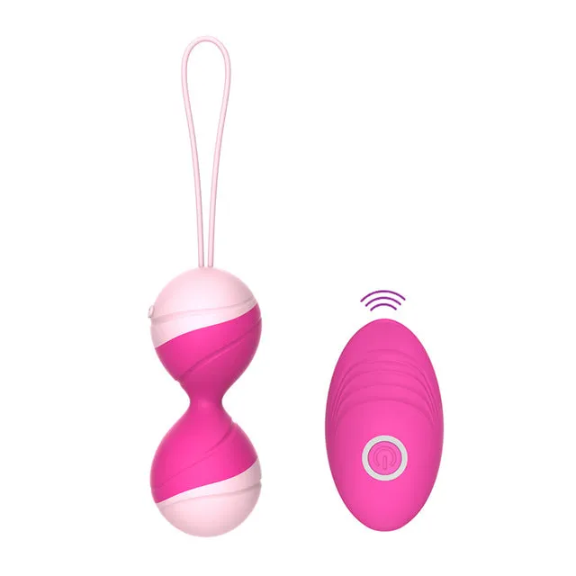 DB Global Surplus Female Sex Toys Kegel Balls Vibrator Vibrating Egg Sex Toys For Woman Remote Control Vaginal Tight exercise Ben Wa Geisha Muscle Shrink Sex Toys DB Global Surplus Female Sex Toys Kegel Balls Vibrator Vibrating Egg Sex Toys For Woman Remote Control Vaginal Tight exercise Ben Wa Geisha Muscle Shrink Sex Toys