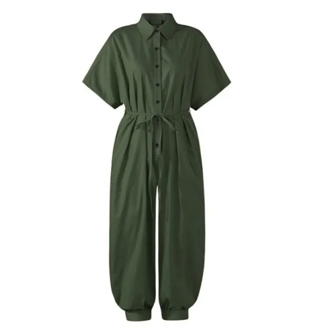 DB Global Surplus Male Sex Toys 2020 Sexy VNeck Button LaceUp Jumpsuit Summer Short Sleeve Loose Playsuit Overalls Women Elegant Leopard Print Pocket Rompers DB Global Surplus Male Sex Toys 2020 Sexy VNeck Button LaceUp Jumpsuit Summer Short Sleeve Loose Playsuit Overalls Women Elegant Leopard Print Pocket Rompers