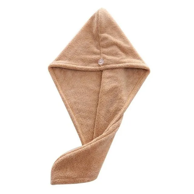 DB Global Surplus Vibrators 1PC Microfiber Hair Fast Drying Dryer Towel Bath Wrap Hat Quick Cap Turban Dry Quick Drying Lady Household Hair towel Bath Tool DB Global Surplus Vibrators 1PC Microfiber Hair Fast Drying Dryer Towel Bath Wrap Hat Quick Cap Turban Dry Quick Drying Lady Household Hair towel Bath Tool