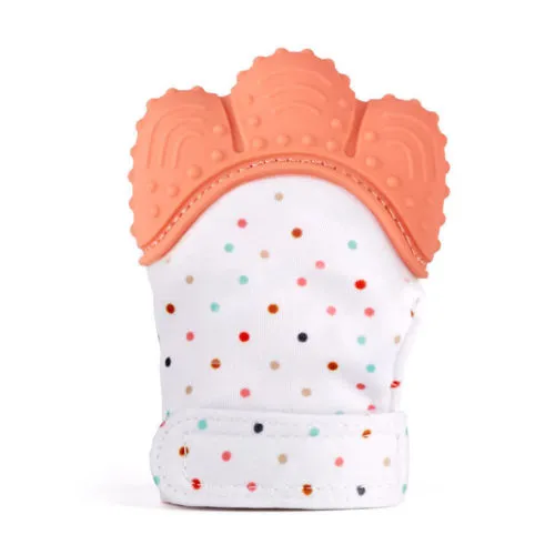 DB Global Surplus Vibrators Baby Silicone Mitts Teething Mitten Glove Sound Teether Newborn Chewable Nursing Mittens Teether Natural stop Sucking Thumb Toy DB Global Surplus Vibrators Baby Silicone Mitts Teething Mitten Glove Sound Teether Newborn Chewable Nursing Mittens Teether Natural stop Sucking Thumb Toy