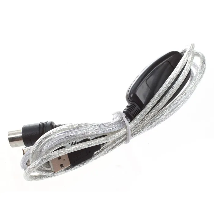 DB Global Surplus Vibrators semoic USB INOUT MIDI Cable Converter PC to Music Keyboard Adapter Cord DB Global Surplus Vibrators semoic USB INOUT MIDI Cable Converter PC to Music Keyboard Adapter Cord