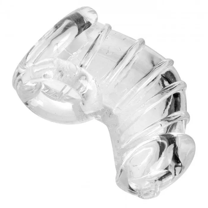 Detained Soft Body Chastity Cage Master Series Male Sex Toys Detained Soft Body Chastity Cage Master Series Male Sex Toys