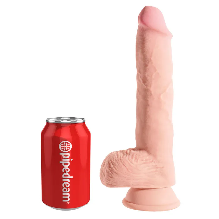 Dildos PipeDream King Cock Plus 10 Inch Triple Density Fat Cock With Balls Dildos PipeDream King Cock Plus 10 Inch Triple Density Fat Cock With Balls