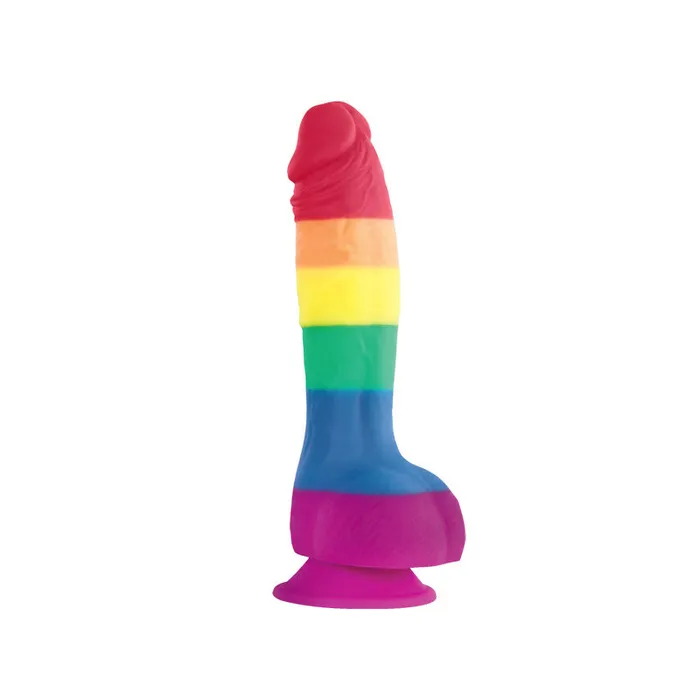 Dildos So Luxe Colours Pride Edition 6 Inch Realistic Silicone Dildo With Balls
