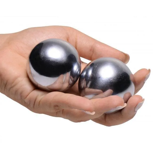 Dildos Titanica Extreme Steel Orgasm Balls Master Series Dildos Titanica Extreme Steel Orgasm Balls Master Series