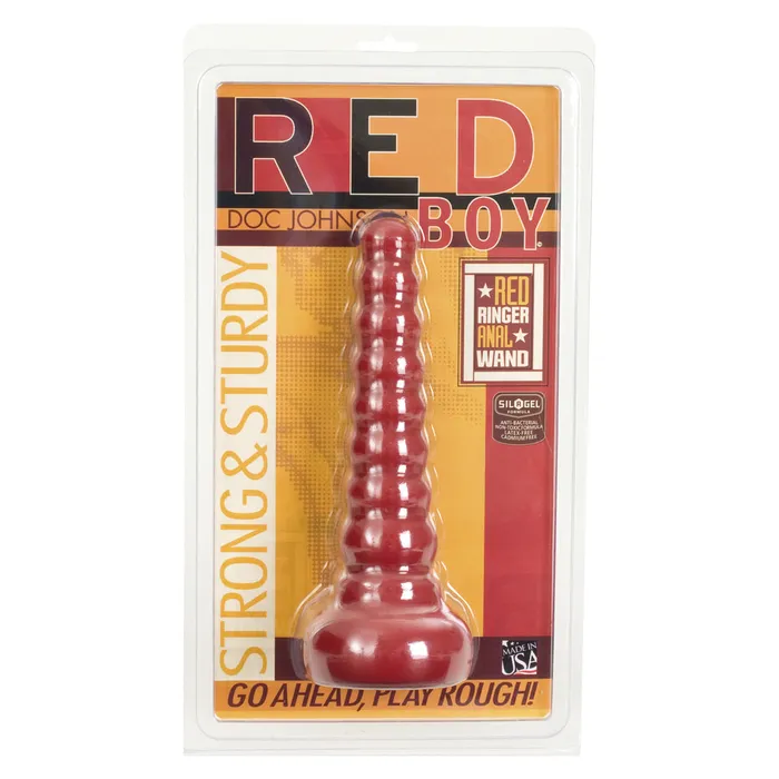 Doc Johnson Anal Red Boy Anal Wand Butt Plug Doc Johnson Anal Red Boy Anal Wand Butt Plug