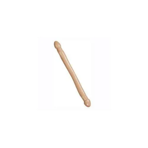 Doc Johnson Dildos 18 Inch Smooth Double Header Natural Dildo