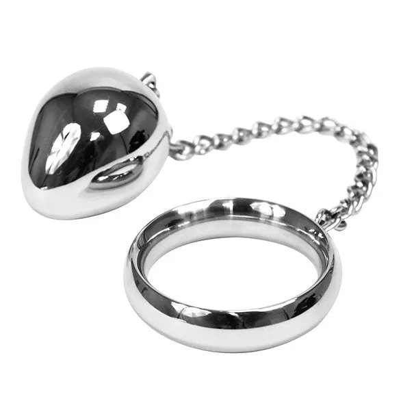 Donut Cock Ring With Anal Egg So Luxe Male Sex Toys