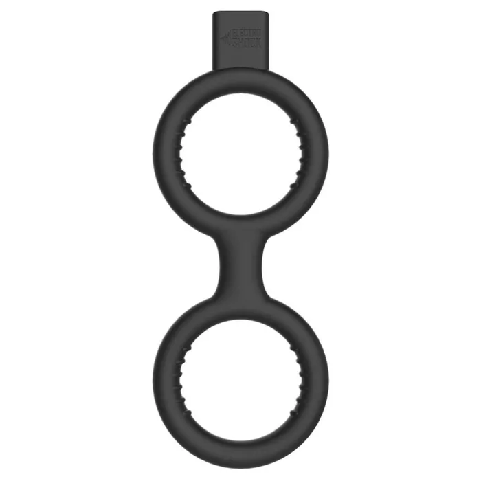 EStimulation Cock Ring with Ballstrap Shots Toys Male Sex Toys