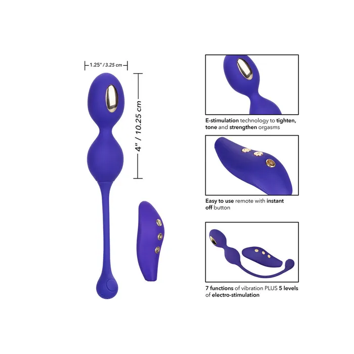 Female Sex Toys Impulse Intimate Estim Remote Dual Kegal Exerciser California Exotic Female Sex Toys Impulse Intimate Estim Remote Dual Kegal Exerciser California Exotic