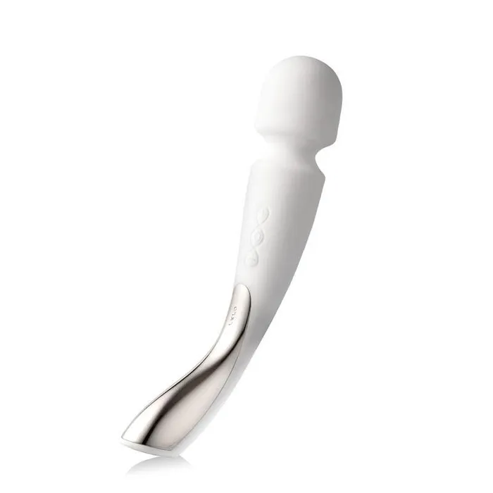 Female Sex Toys Lelo Lelo Smart Wand Medium Ivory Rechargeable Vibrator