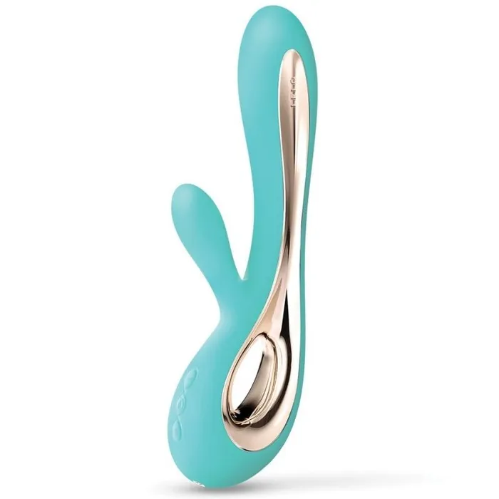 Female Sex Toys LELO Soraya 2 Rabbit Vibrator Aqua Lelo