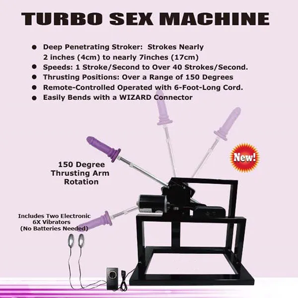 Female Sex Toys MyWorld Turbo Sex Machine Kit Plug In