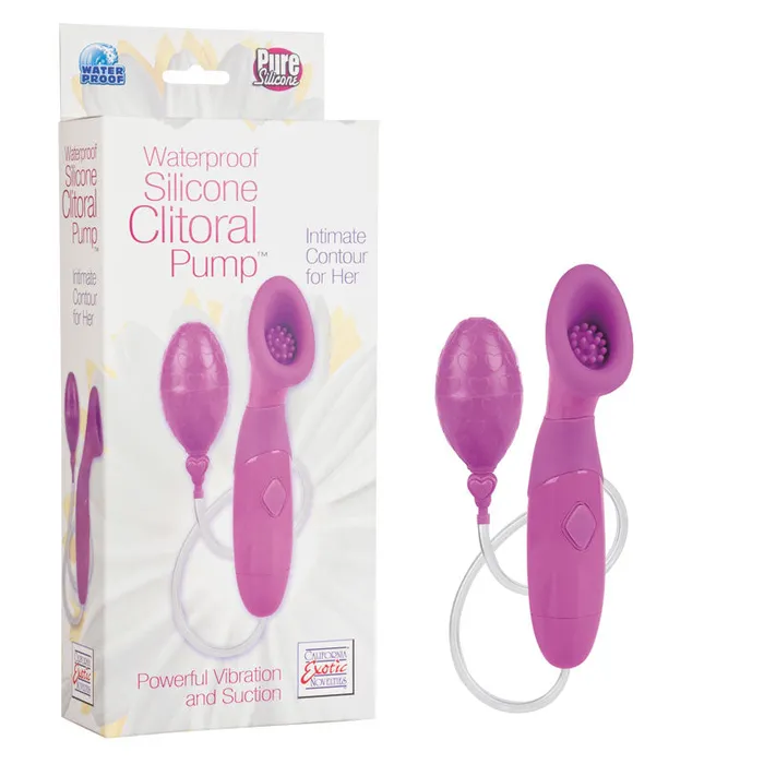 Female Sex Toys Waterproof Silicone Clitoral Pump Pink So Luxe