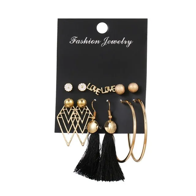 FNIO Women39s Earrings Set Pearl Earrings For Women Bohemian Fashion Jewelry 2020 Geometric Crystal Heart Stud Earrings DB Global Surplus Anal FNIO Women39s Earrings Set Pearl Earrings For Women Bohemian Fashion Jewelry 2020 Geometric Crystal Heart Stud Earrings DB Global Surplus Anal