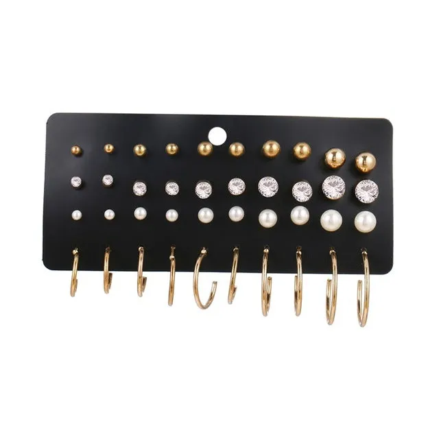 FNIO Women39s Earrings Set Pearl Earrings For Women Bohemian Fashion Jewelry 2020 Geometric Crystal Heart Stud Earrings DB Global Surplus Anal FNIO Women39s Earrings Set Pearl Earrings For Women Bohemian Fashion Jewelry 2020 Geometric Crystal Heart Stud Earrings DB Global Surplus Anal