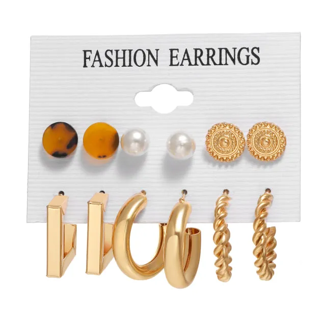 FNIO Women39s Earrings Set Pearl Earrings For Women Bohemian Fashion Jewelry 2020 Geometric Crystal Heart Stud Earrings DB Global Surplus Anal FNIO Women39s Earrings Set Pearl Earrings For Women Bohemian Fashion Jewelry 2020 Geometric Crystal Heart Stud Earrings DB Global Surplus Anal
